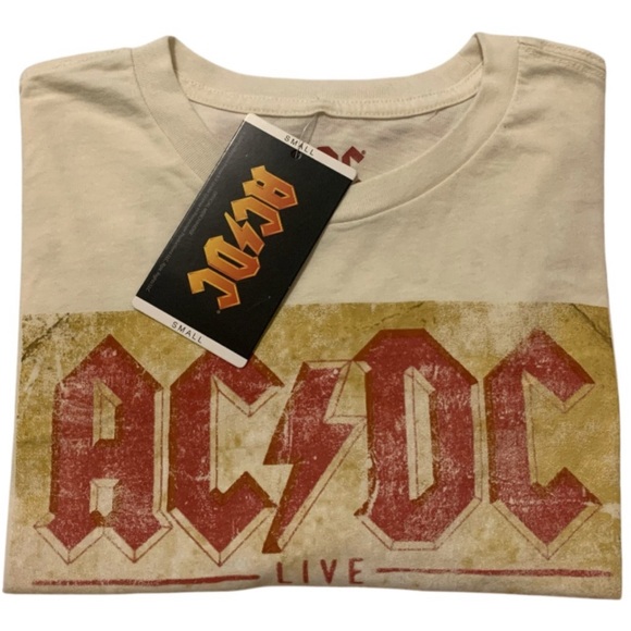 AC/DC Other - NWT ACDC Highway to Hell 1979 Tour Graphic T-Shirt - VINTAGE - Size Small
